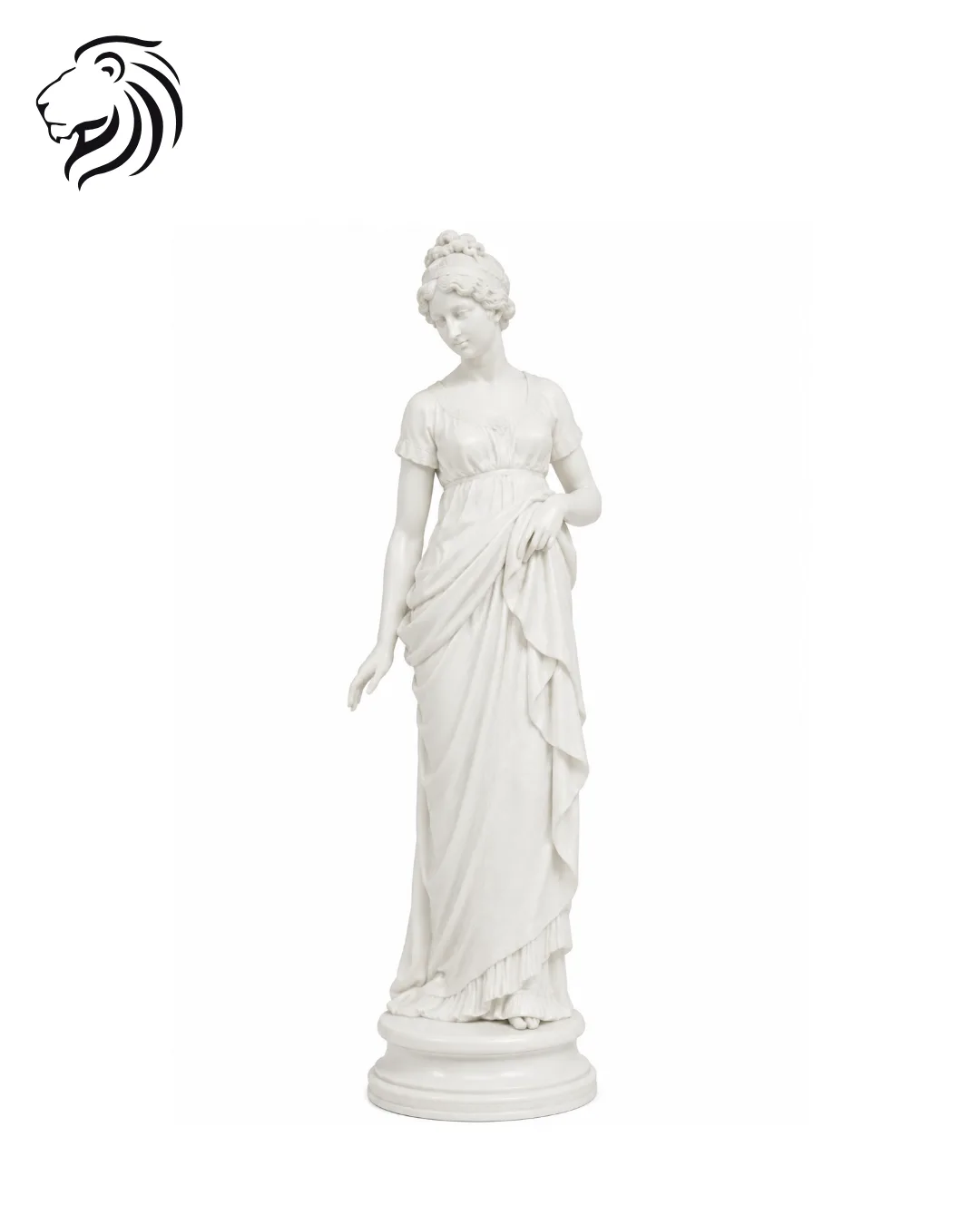Figure féminine au drapé