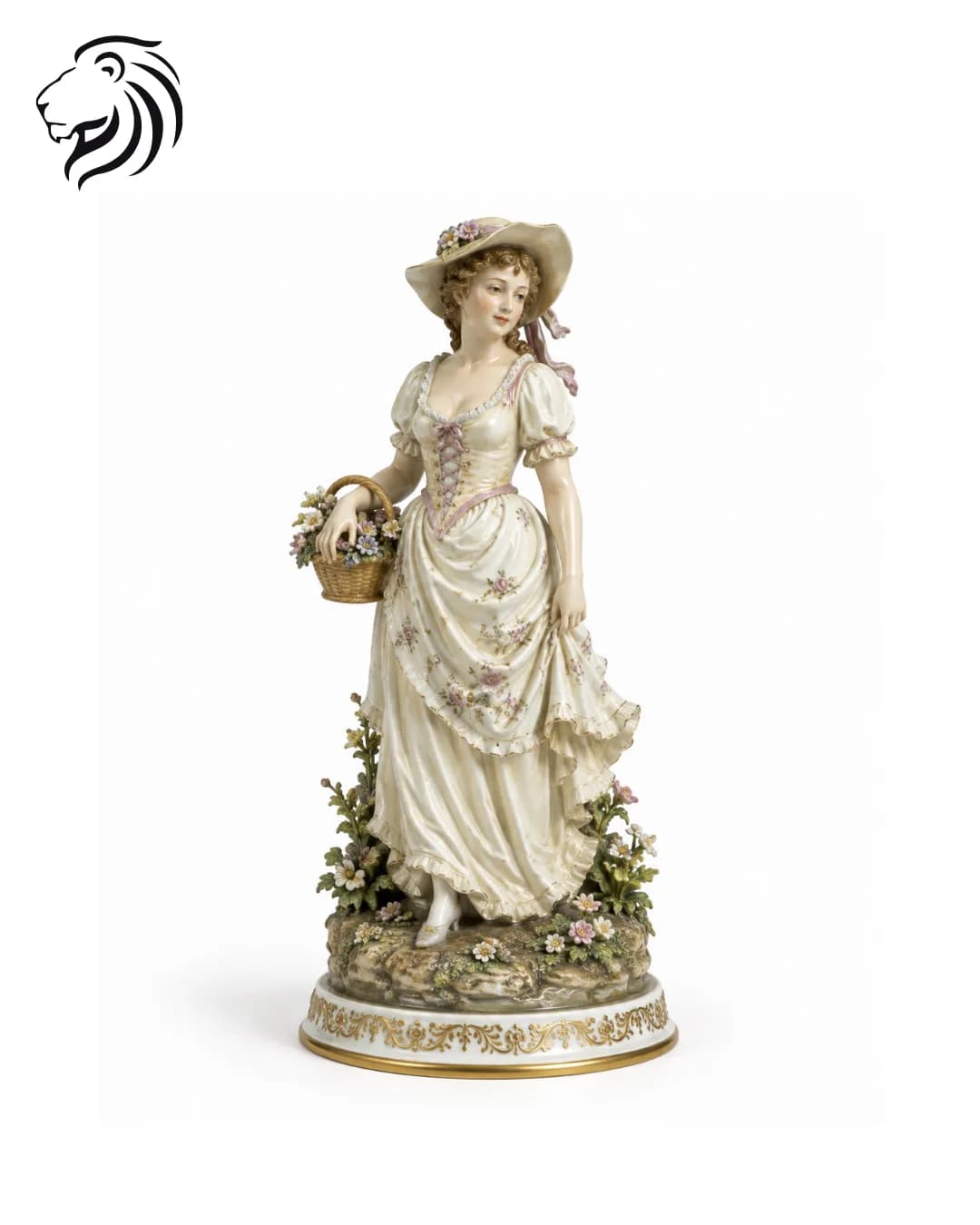 Jeune femme à la corbeille