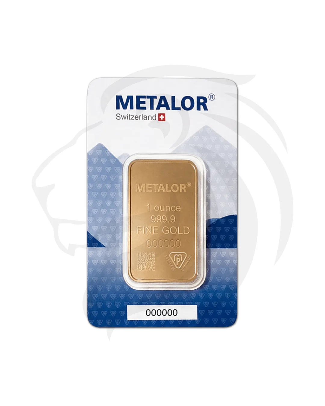 Lingot d’or Metalor 1 oz