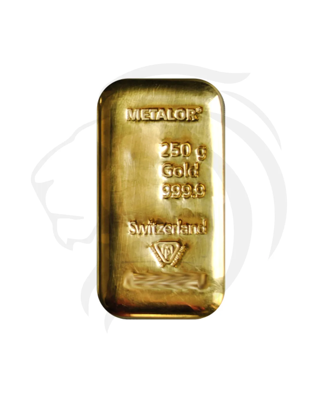 Lingot d’or Metalor 250 g