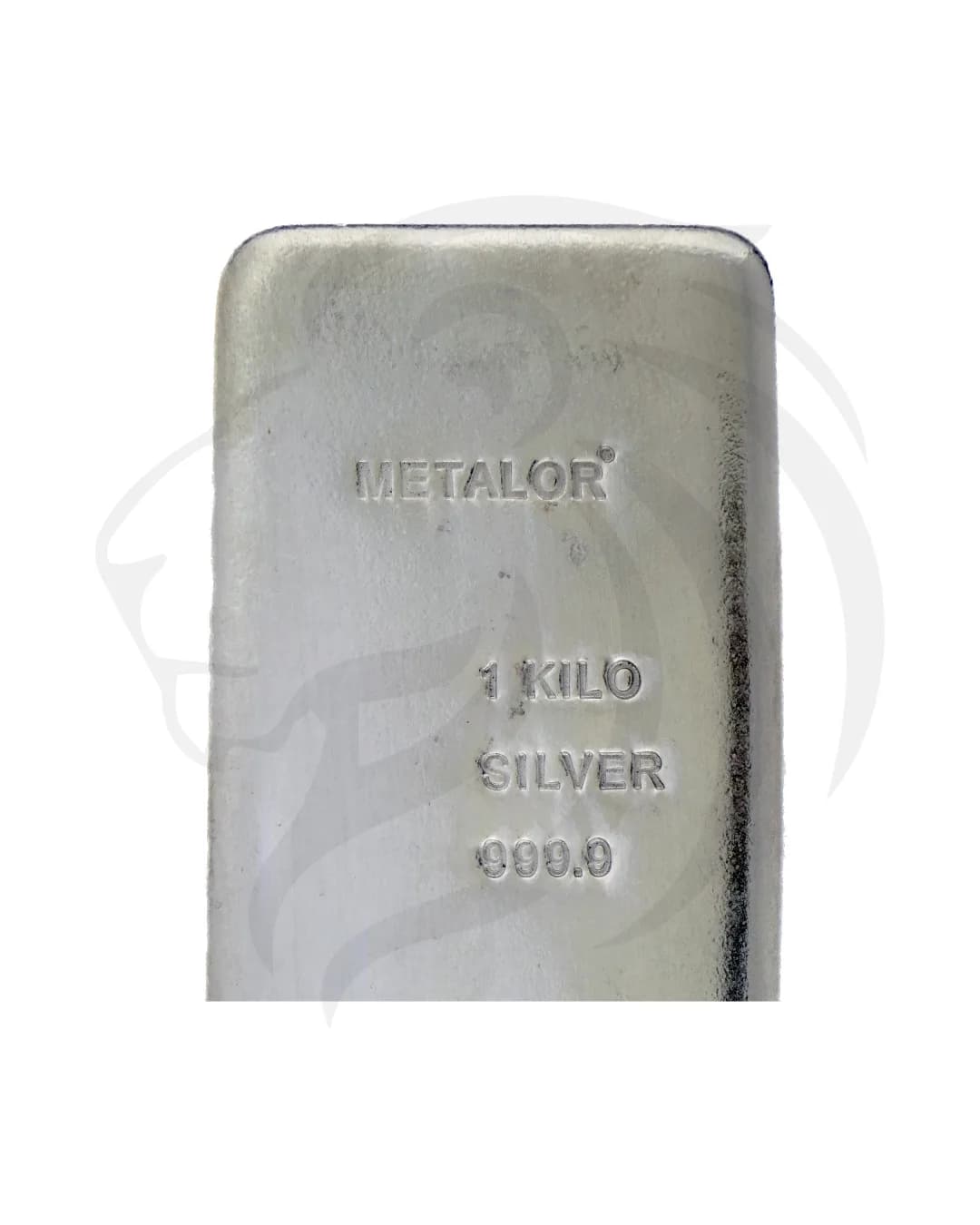 Lingot d’argent Metalor 1 kg