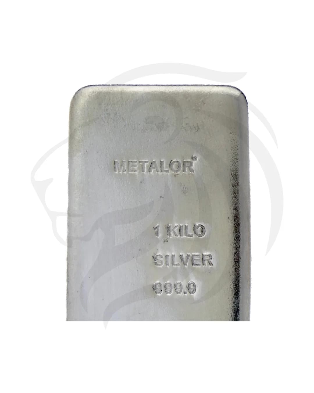 Lingot d’argent Metalor 1 kg