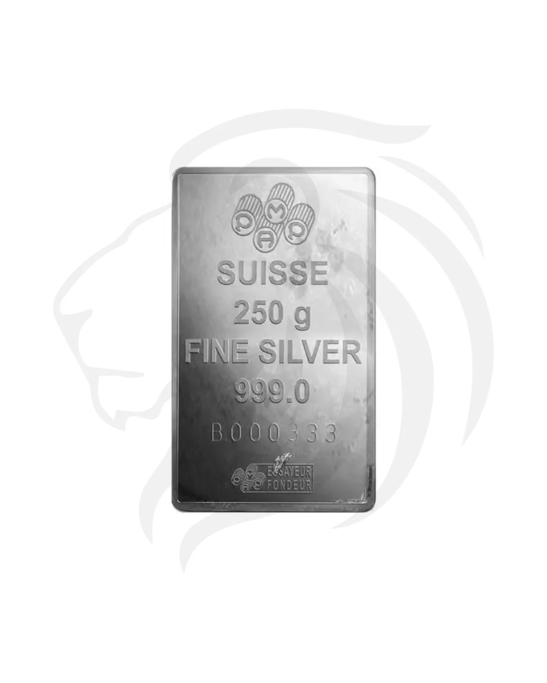 Lingot d’argent PAMP Suisse 250 g