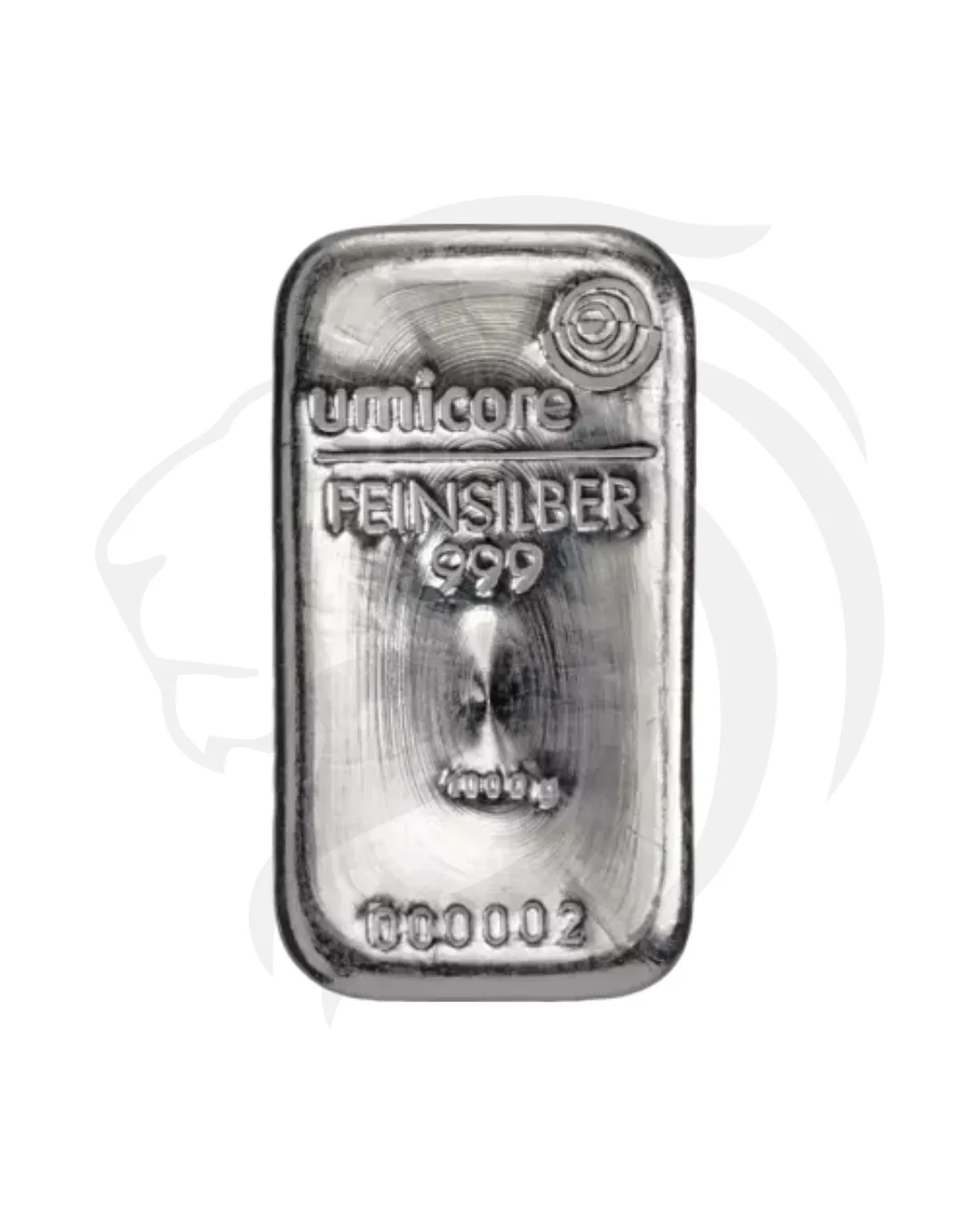Lingot d’argent Umicore 1 kg