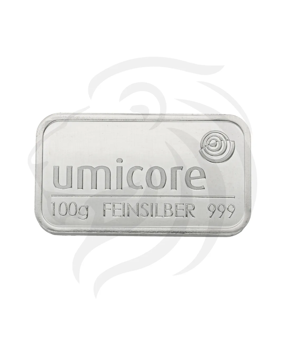 Lingot d’argent Umicore 100 g