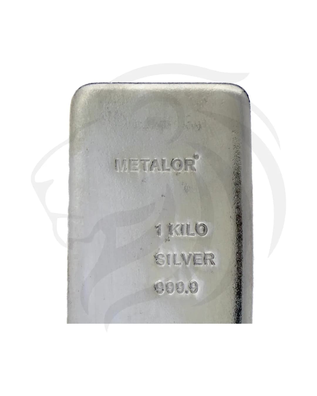 Lingot d’argent Metalor 1 kg