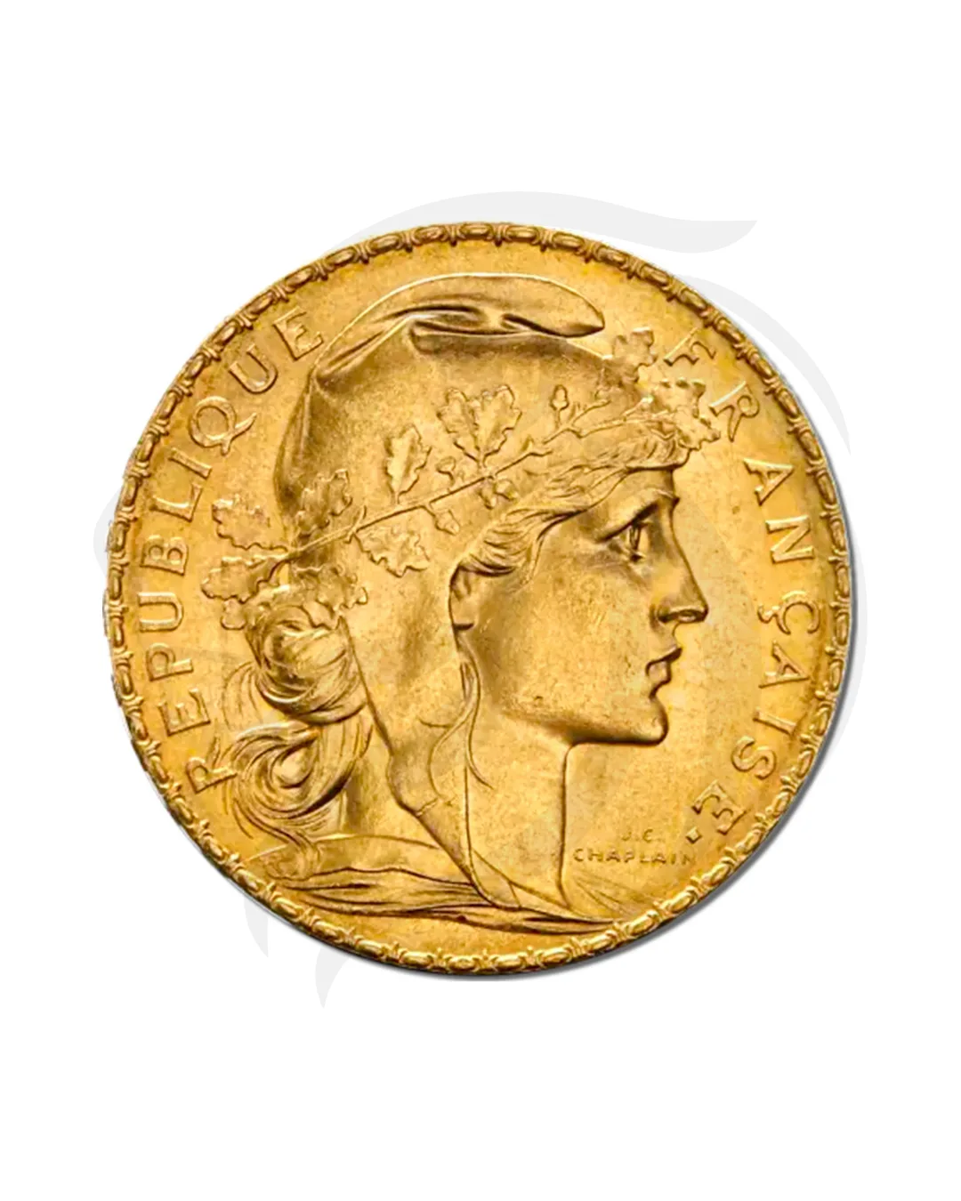Monnaie d’or 20 Francs Marianne Coq 6,45 g