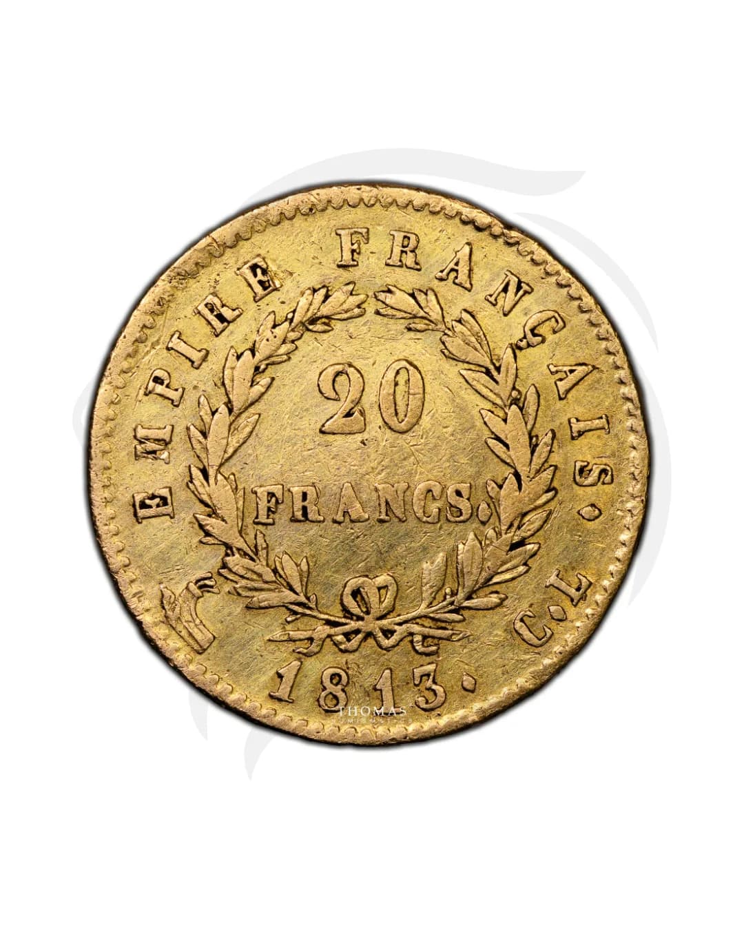 Monnaie d’or 20 Francs Napoléon III 6,45 g