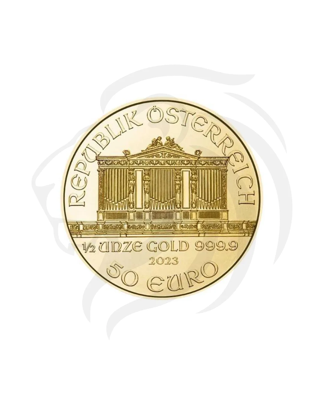 Monnaie d’or Philharmonique de Vienne 1/2 oz