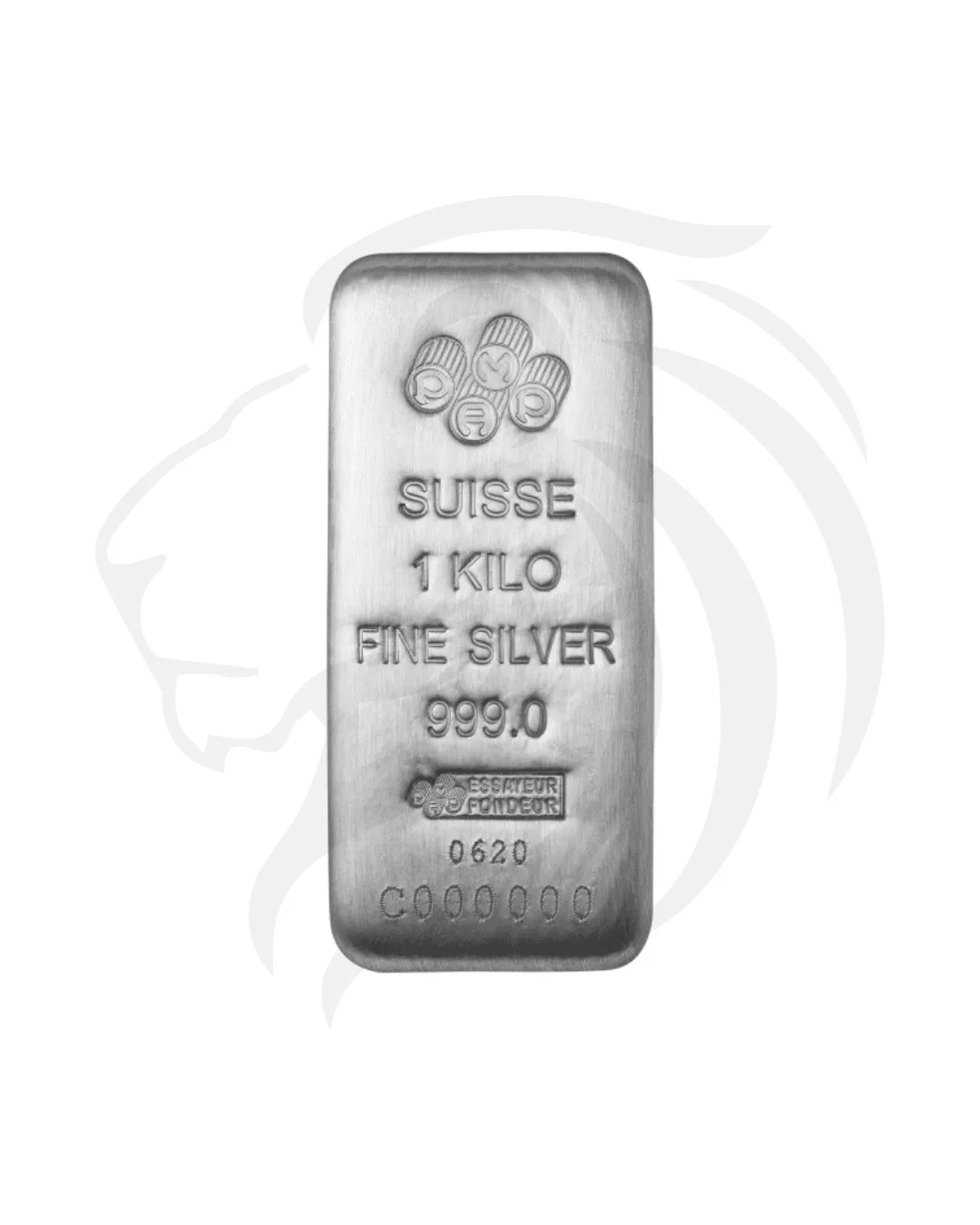 Lingot d’argent PAMP Suisse 1 kg