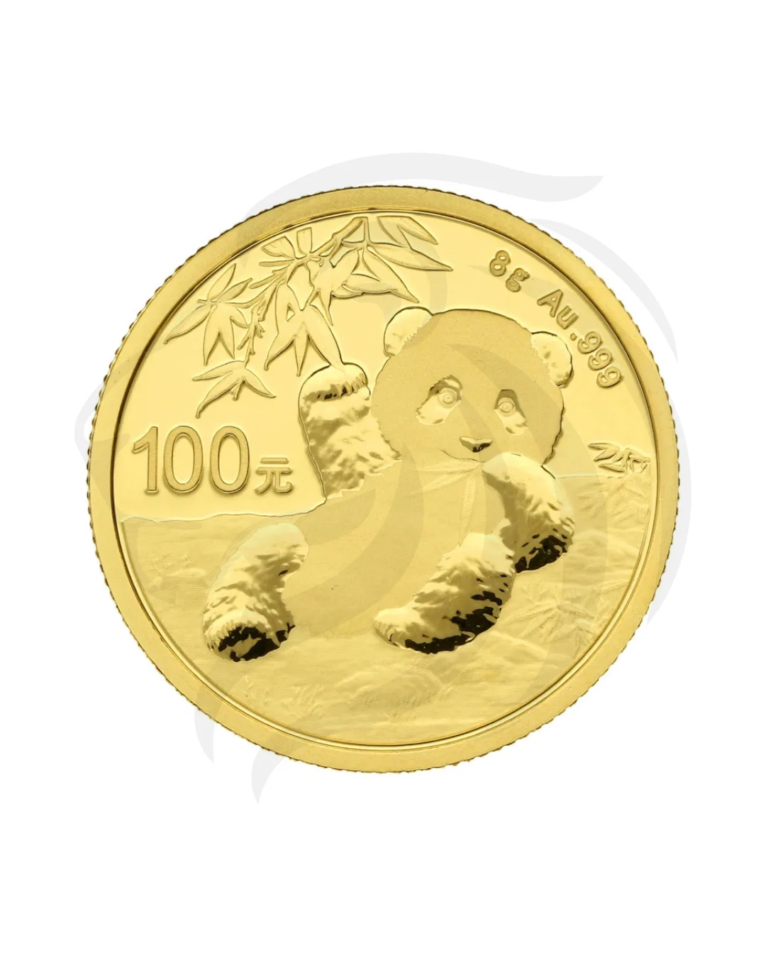 Monnaie d’or Panda chinois 8 g