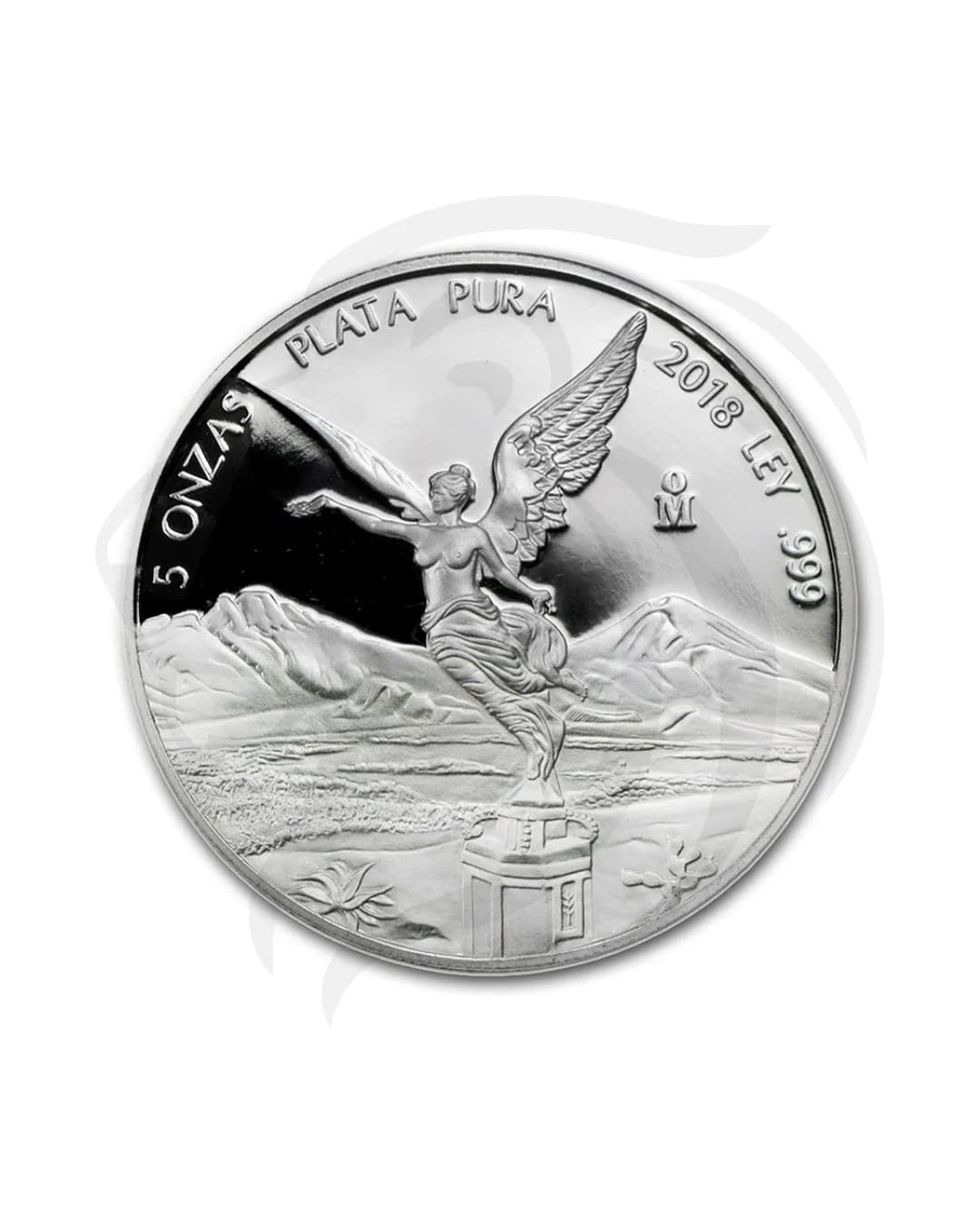 Monnaie d’argent Libertad 5 oz