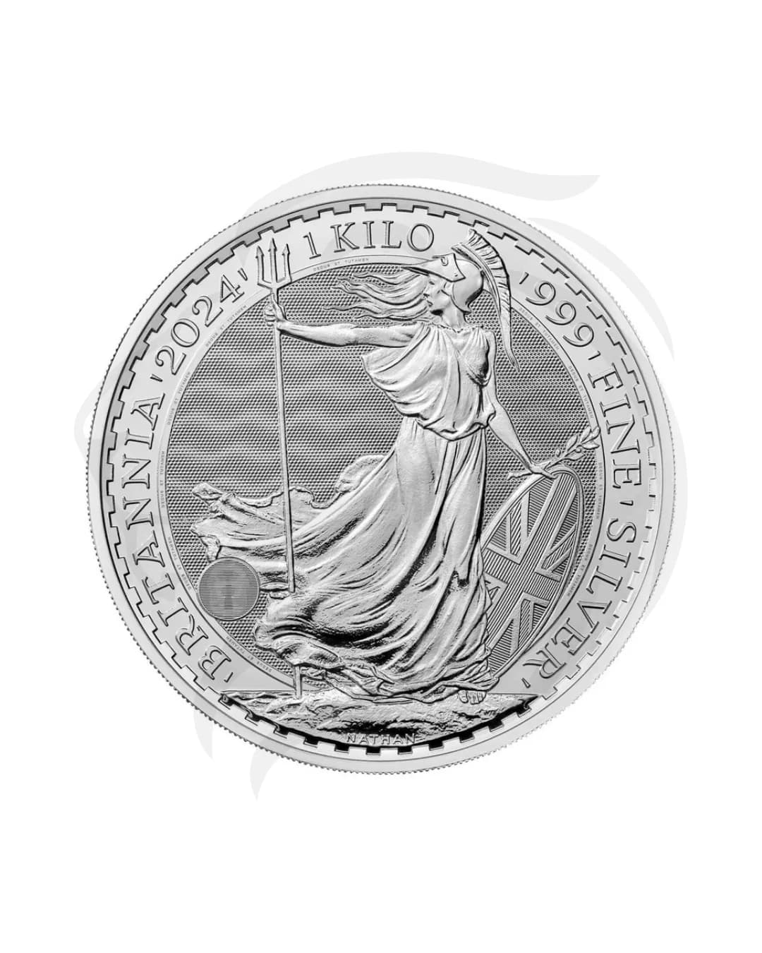 Monnaie d’argent Britannia 2024 1 kg