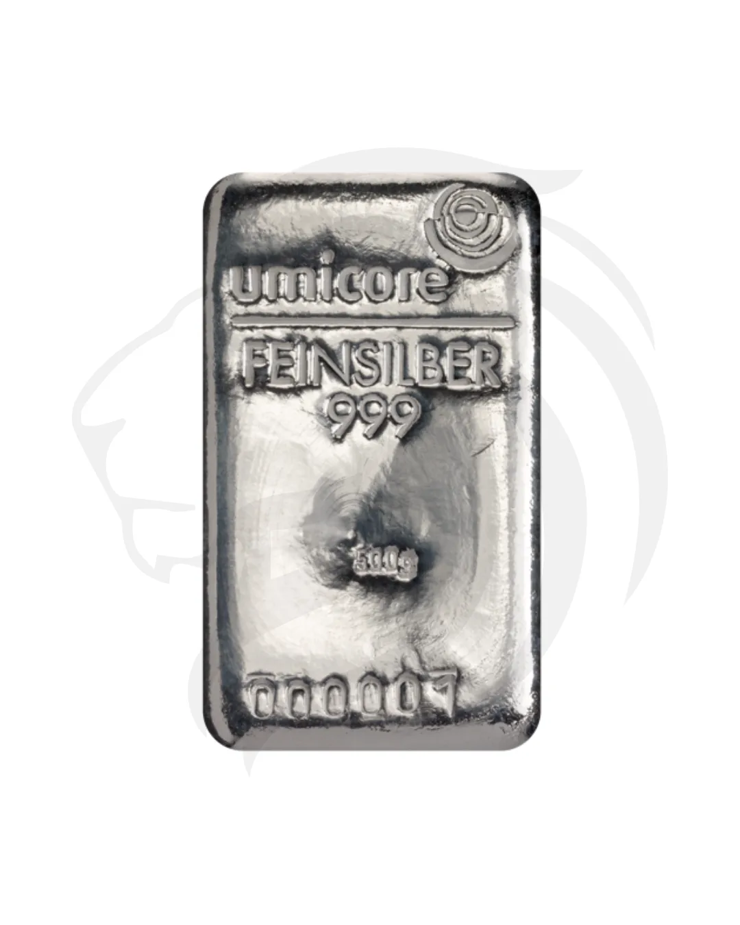 Lingot d’argent Umicore 500 g