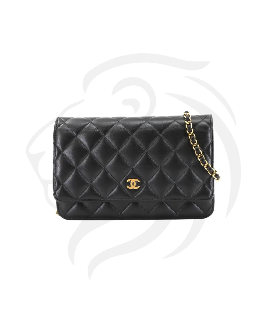 CHANEL CLASSIC MATELASSÉ CHAIN WALLET AP0250