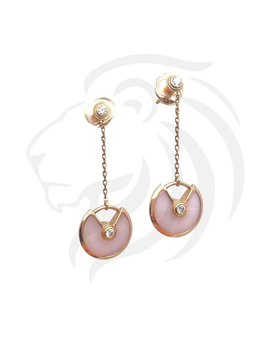 CARTIER AMULETTE EARRINGS