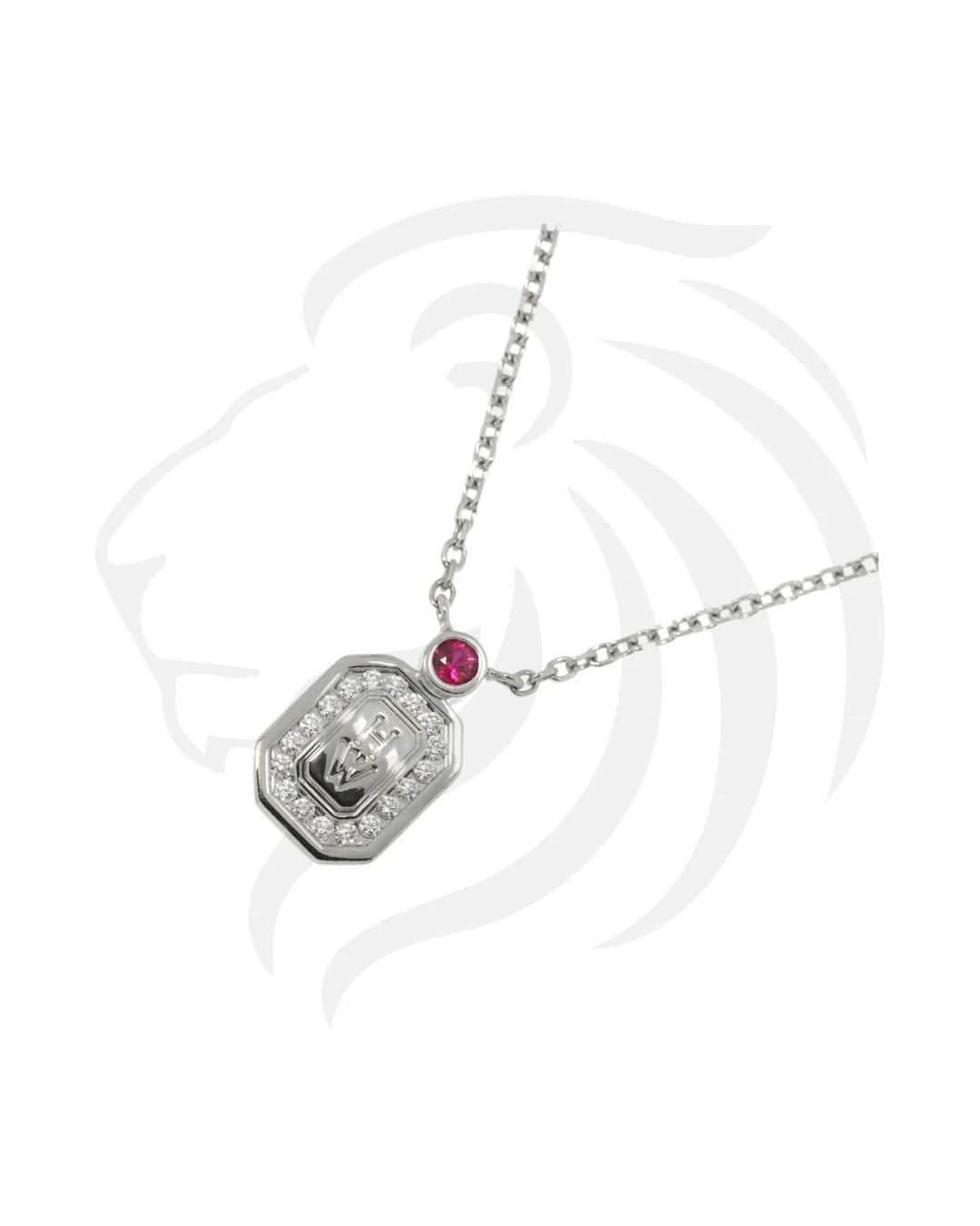 HARRY WINSTON HW LOGO COLLIER