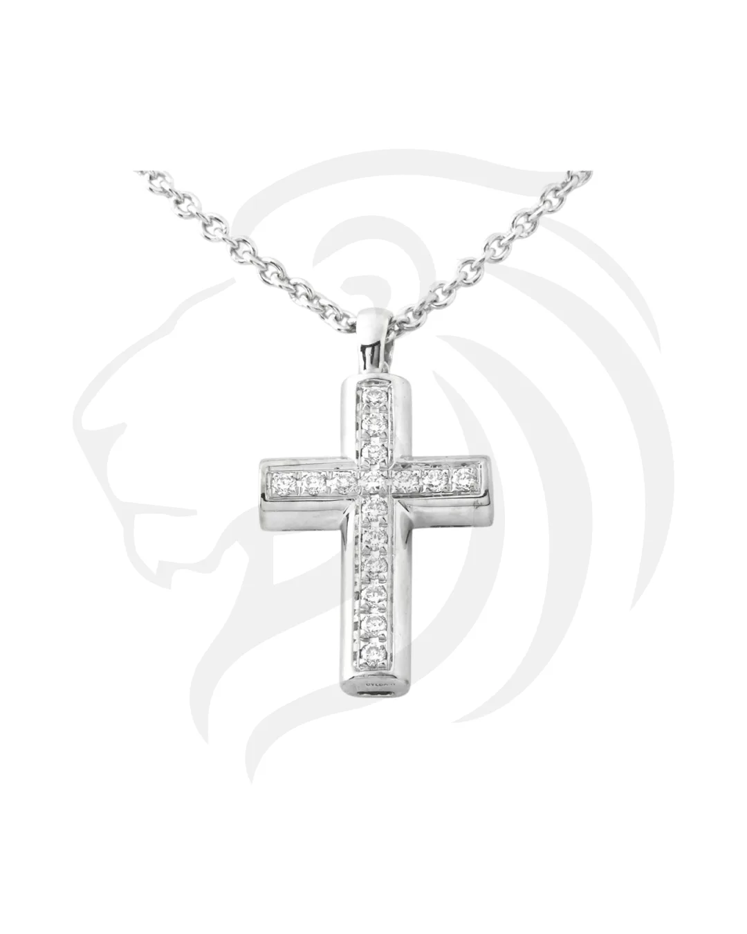 BVLGARI COLLIER PENDENTIF CROIX LATINE