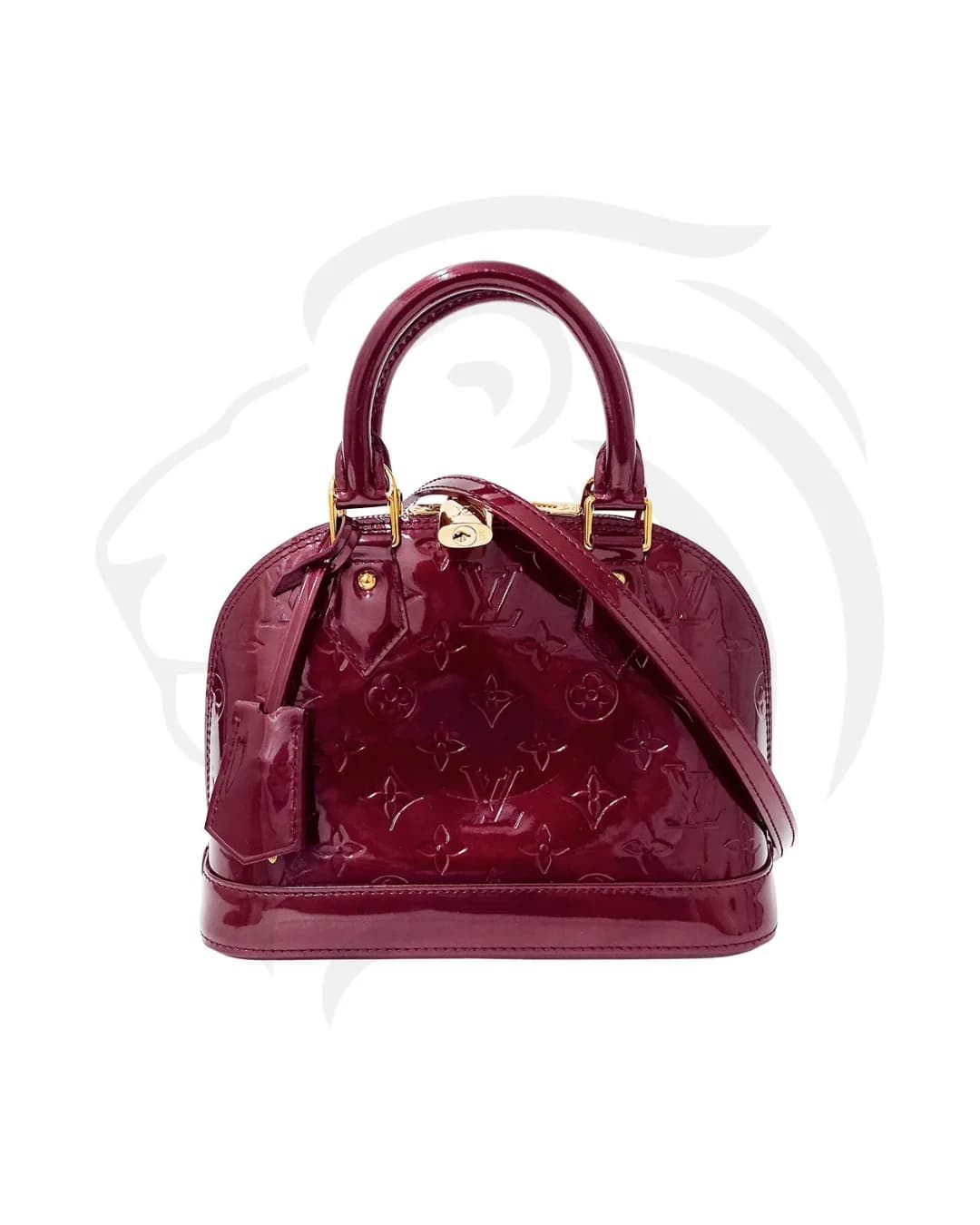 LOUIS VUITTON ALMA BB ROUGE FAUVIST