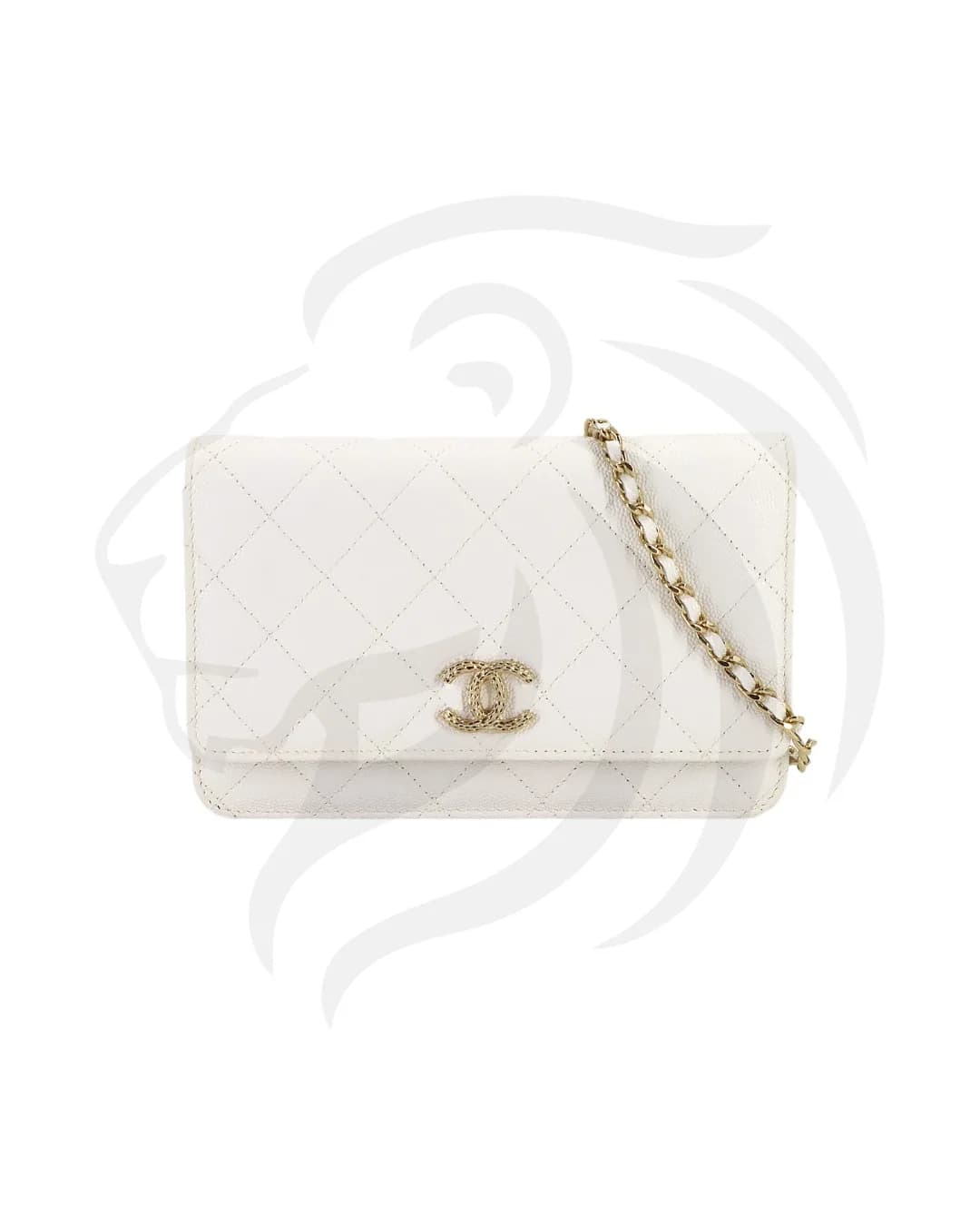 CHANEL CHAIN WALLET MATELASSÉ
