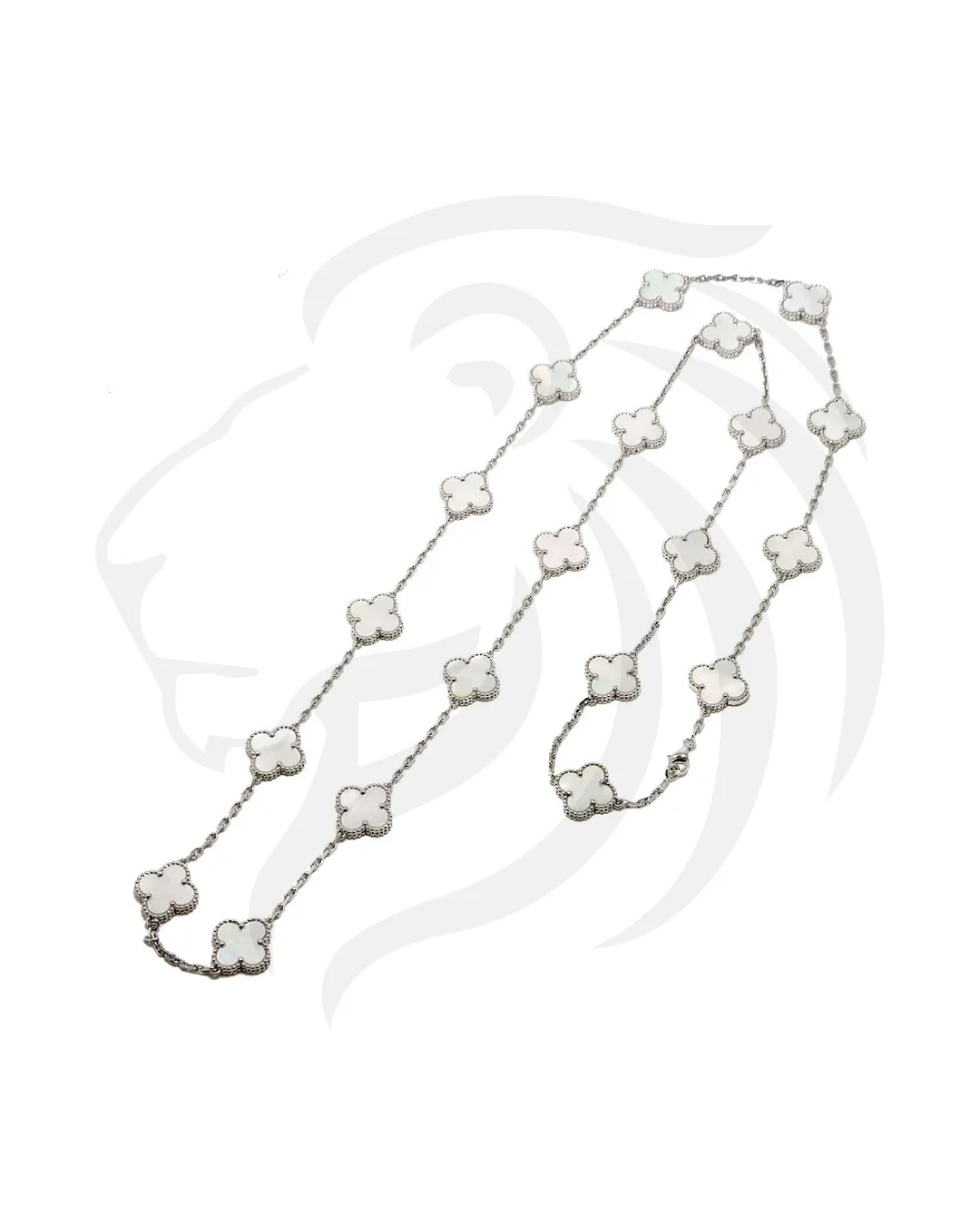 VAN CLEEF & ARPELS VINTAGE ALHAMBRA LONG NECKLACE