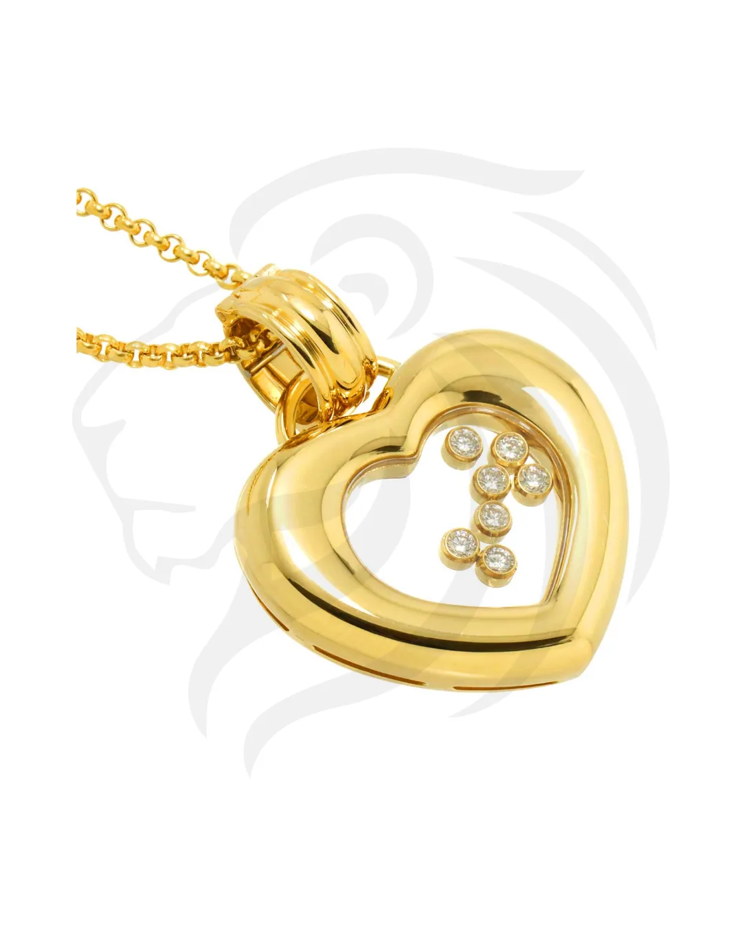 CHOPARD HAPPY DIAMONDS HEART NECKLACE