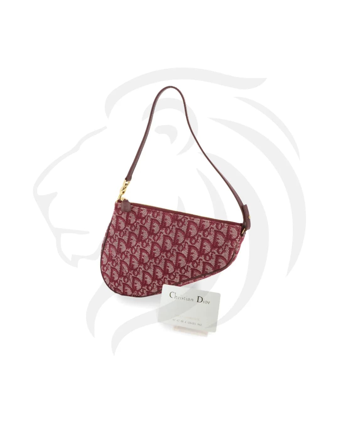 CHRISTIAN DIOR TROTTER SADDLE BAG