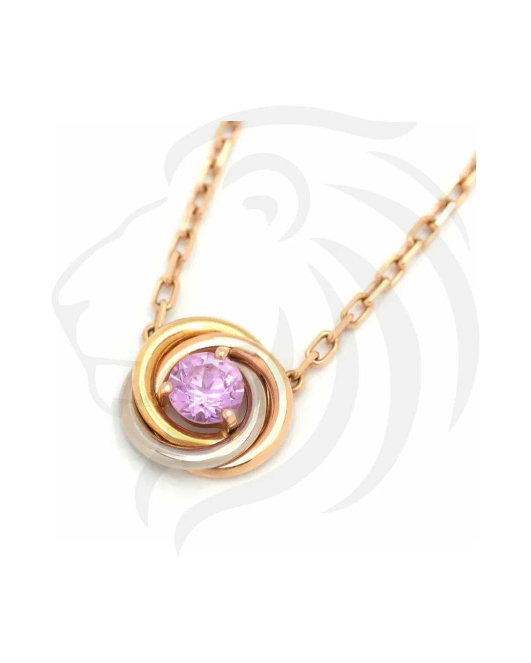 CARTIER BABY TRINITY SAPHIR ROSE