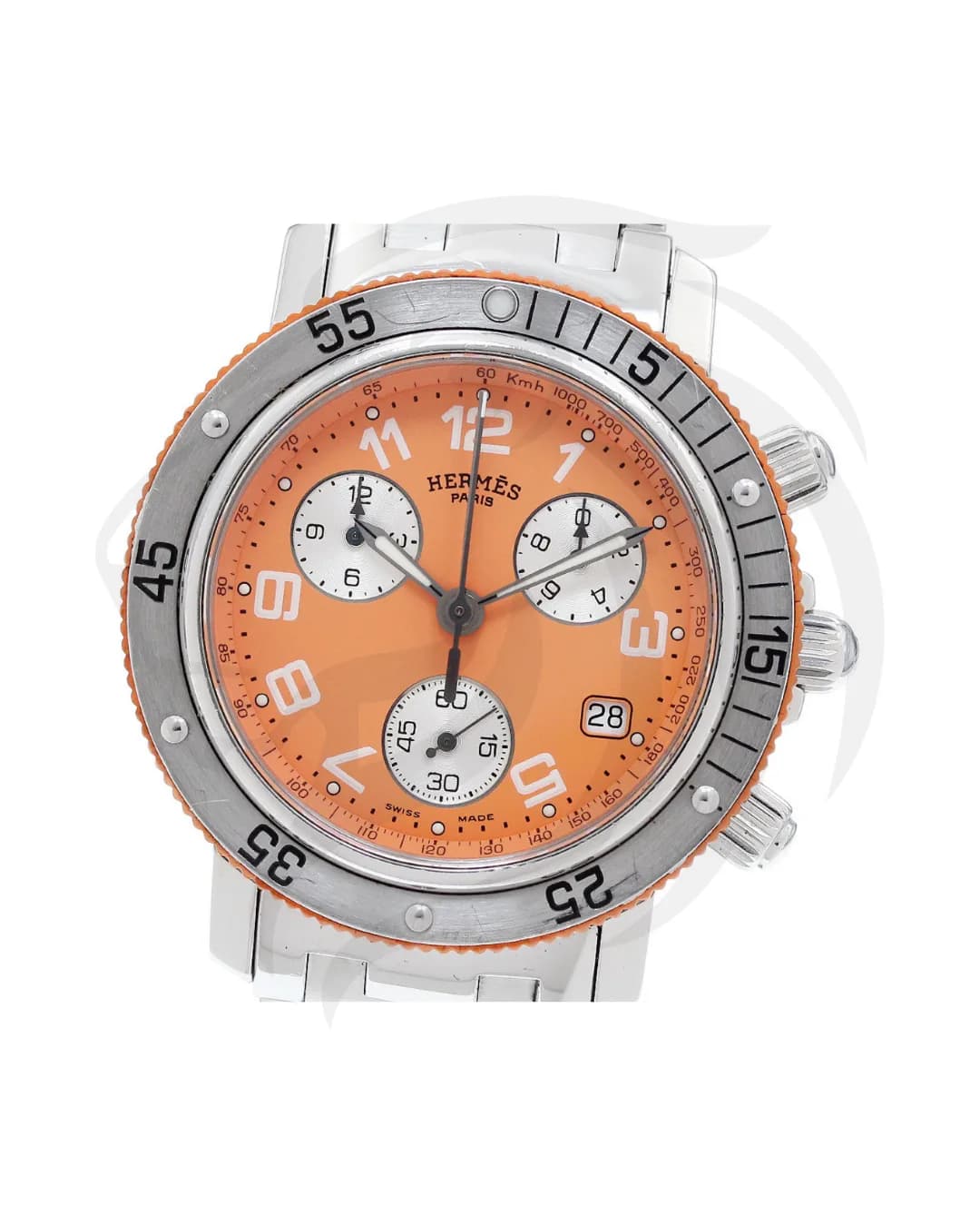 HERMÈS CLIPPER DIVER CHRONOGRAPHE CL2.916