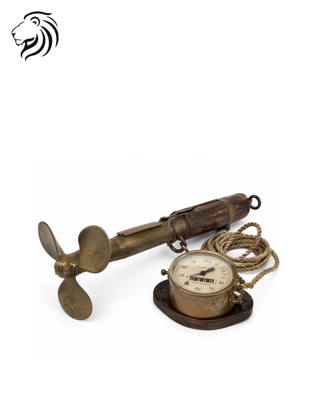 Loch à hélice avec compteur mécanique