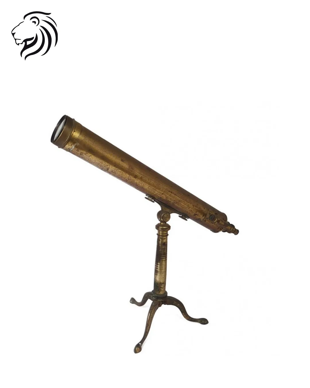 Petite lunette astronomique de table