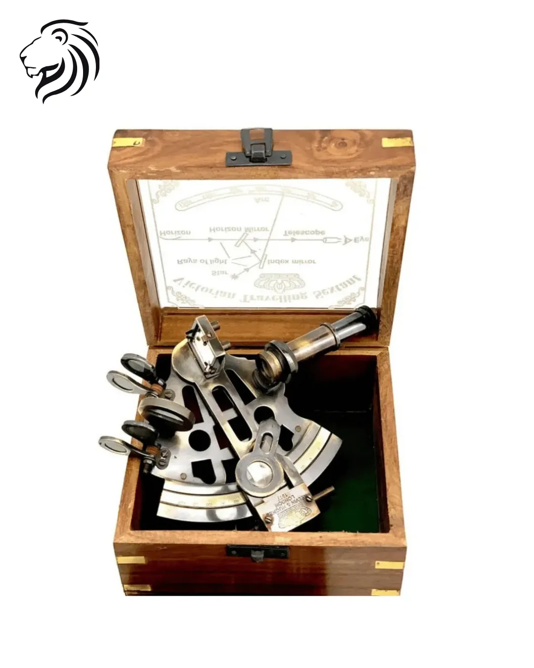 Planimètre polaire mécanique dans son coffret