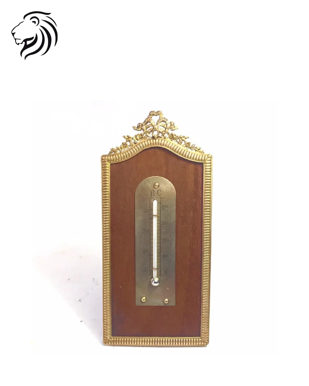 Thermomètre maximum et minimum sous verre