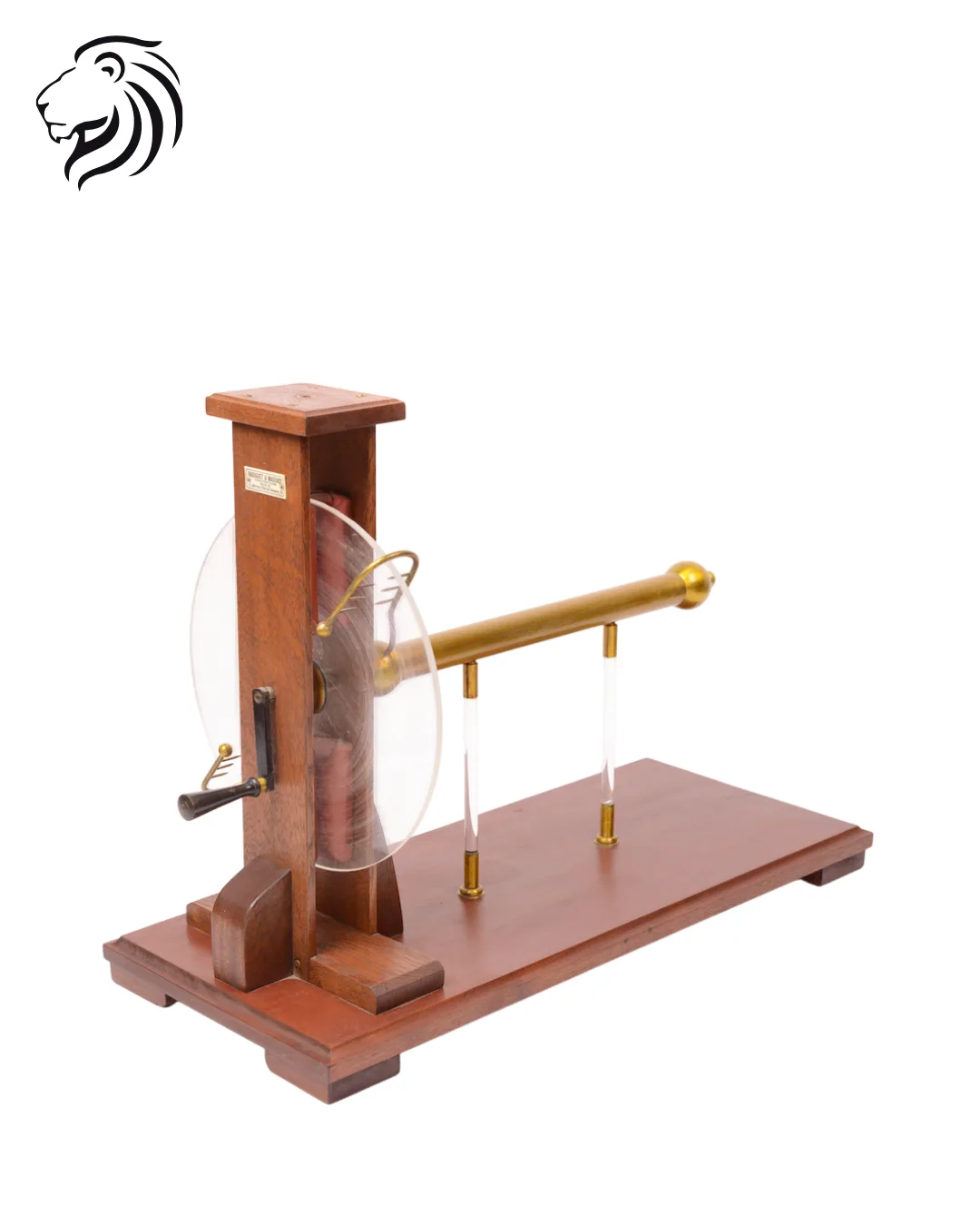 Machine électrostatique à plateau de type Ramsden