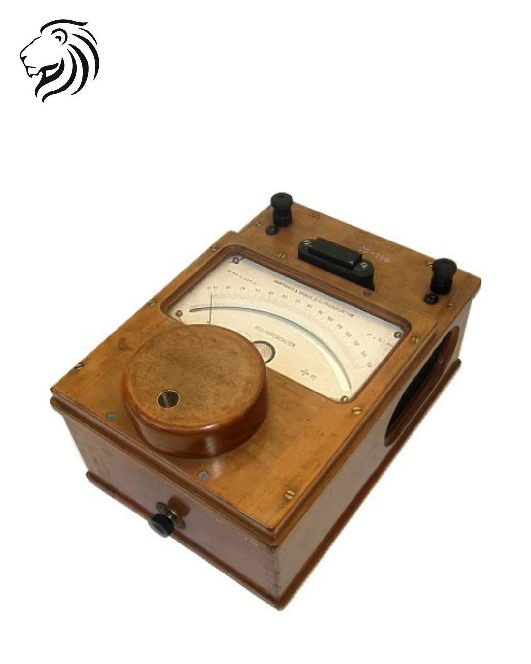 Voltmètre de laboratoire à grand cadran