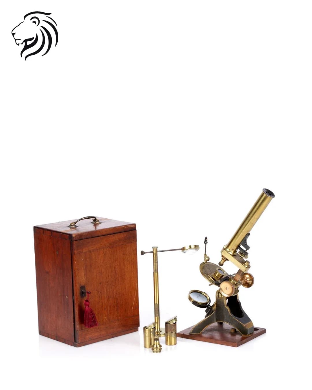 Polarimètre de laboratoire dans son coffret