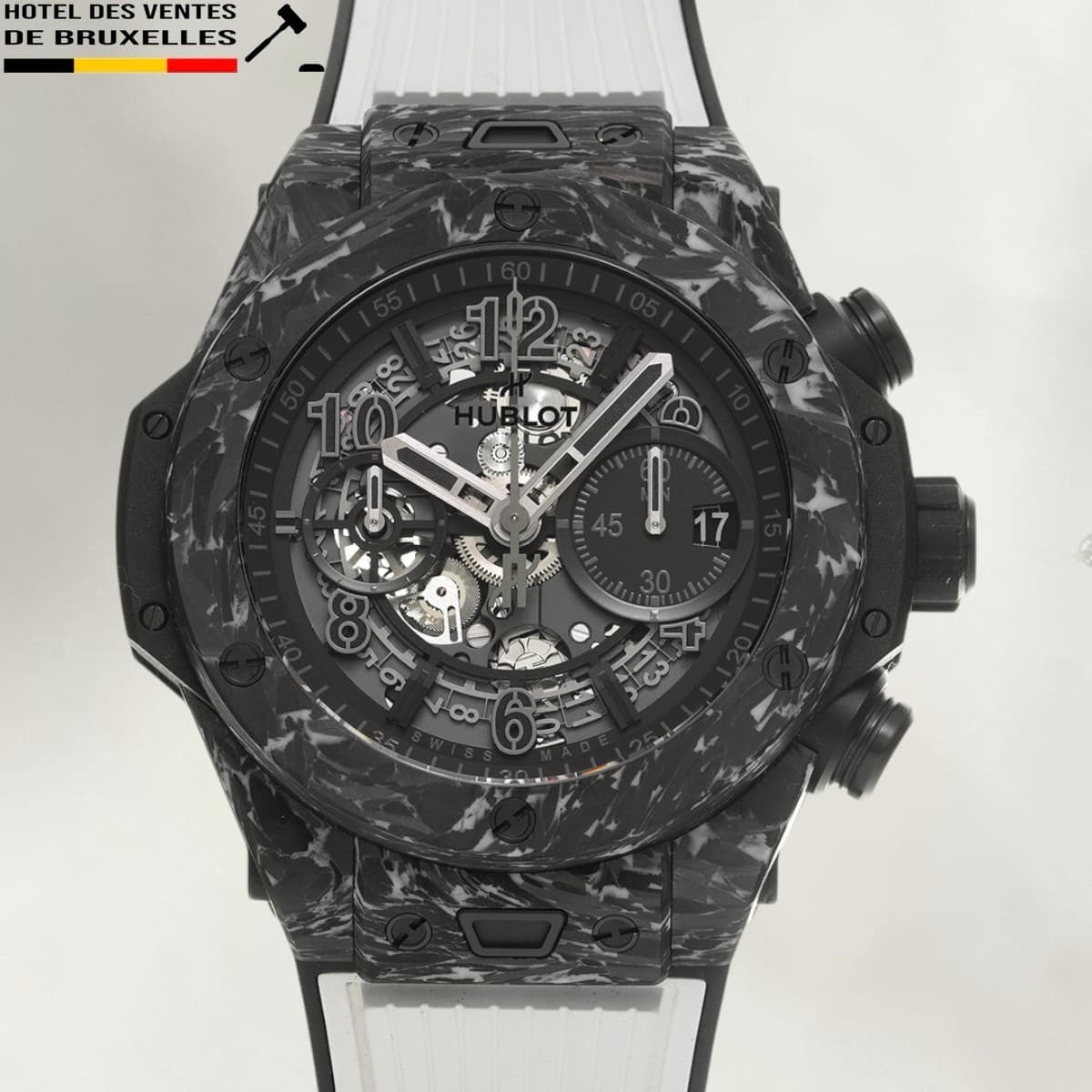 Hublot Big Bang Unico Carbon White