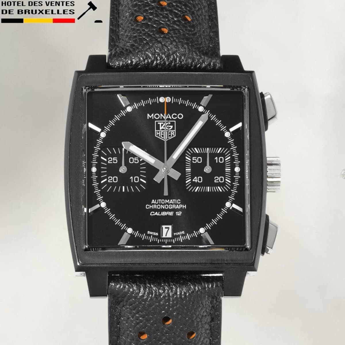 TAG Heuer Monaco Chronographe ACM Acier Noir