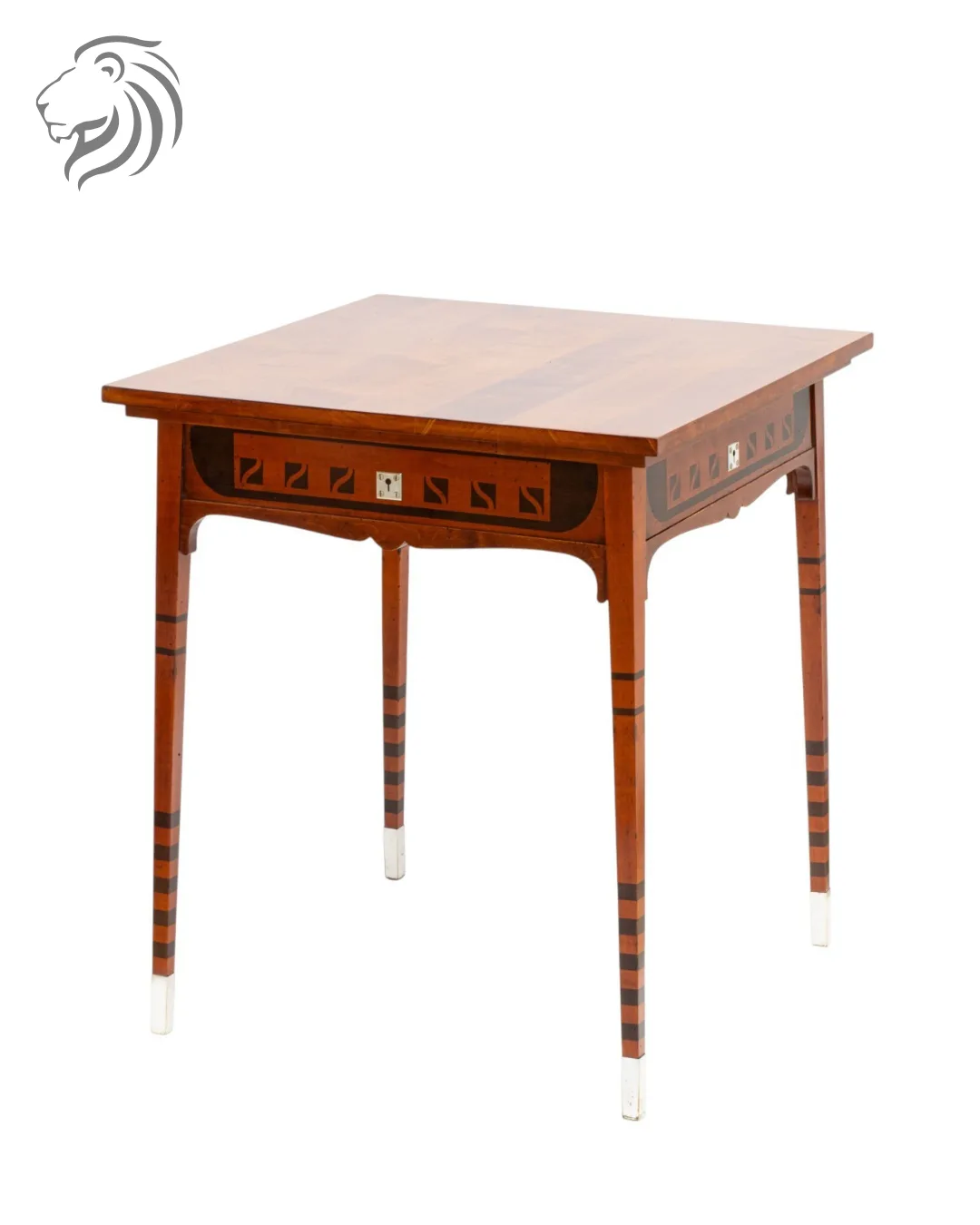 Table d’appoint sécessionniste à décor géométrique
