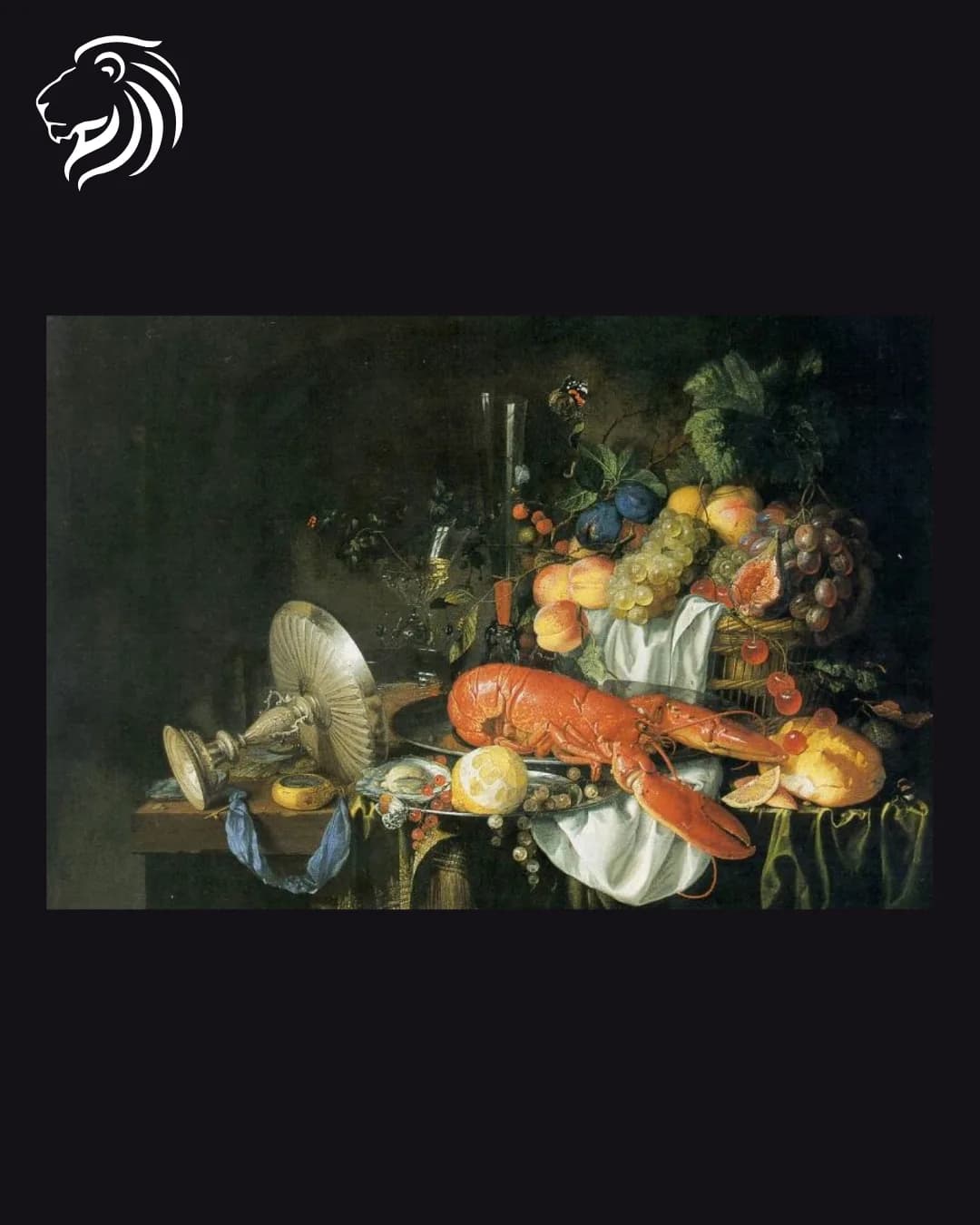 Dans le goût de Jan Davidsz. de Heem – Nature morte au homard
