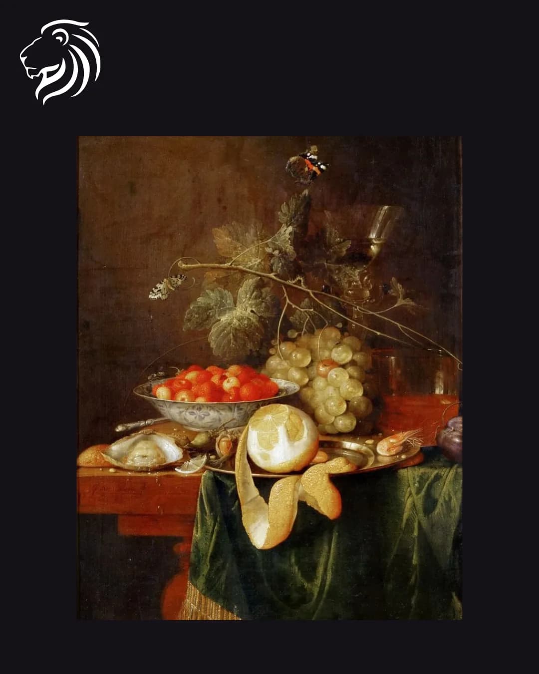 Dans le goût de Jan Davidsz. de Heem – Nature morte au citron pelé
