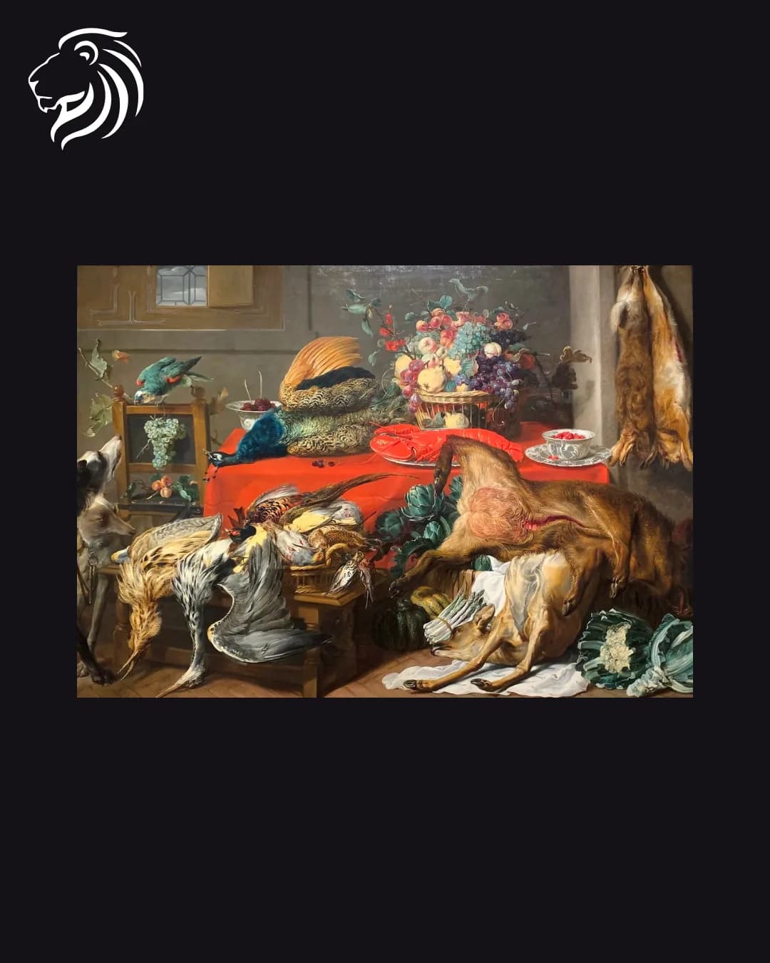 Suiveur de Frans Snyders – Nature morte au cygne et gibier