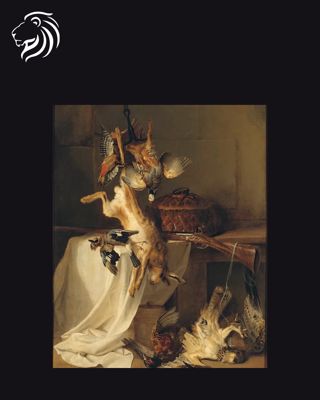 D’après Jean-Baptiste Oudry – Nature morte au lièvre et perdreaux