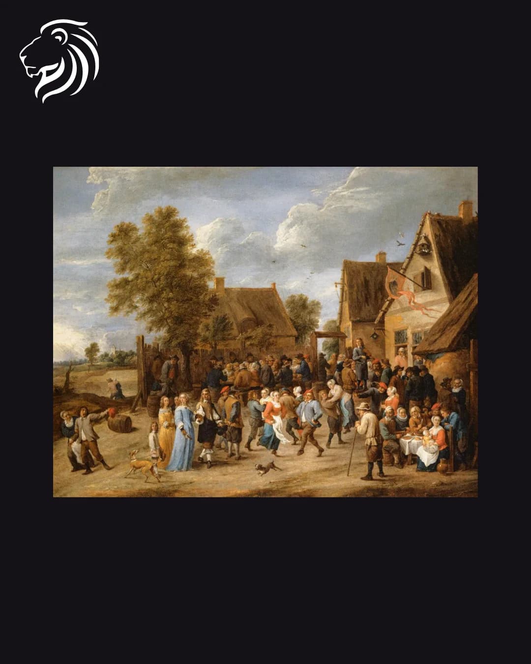 École de David Teniers le Jeune – Fête villageoise