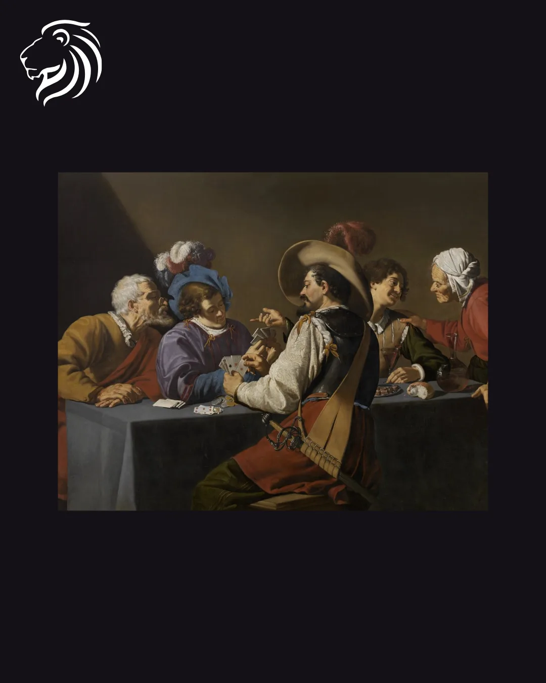 École de Cornelis Bega – Joueurs de cartes