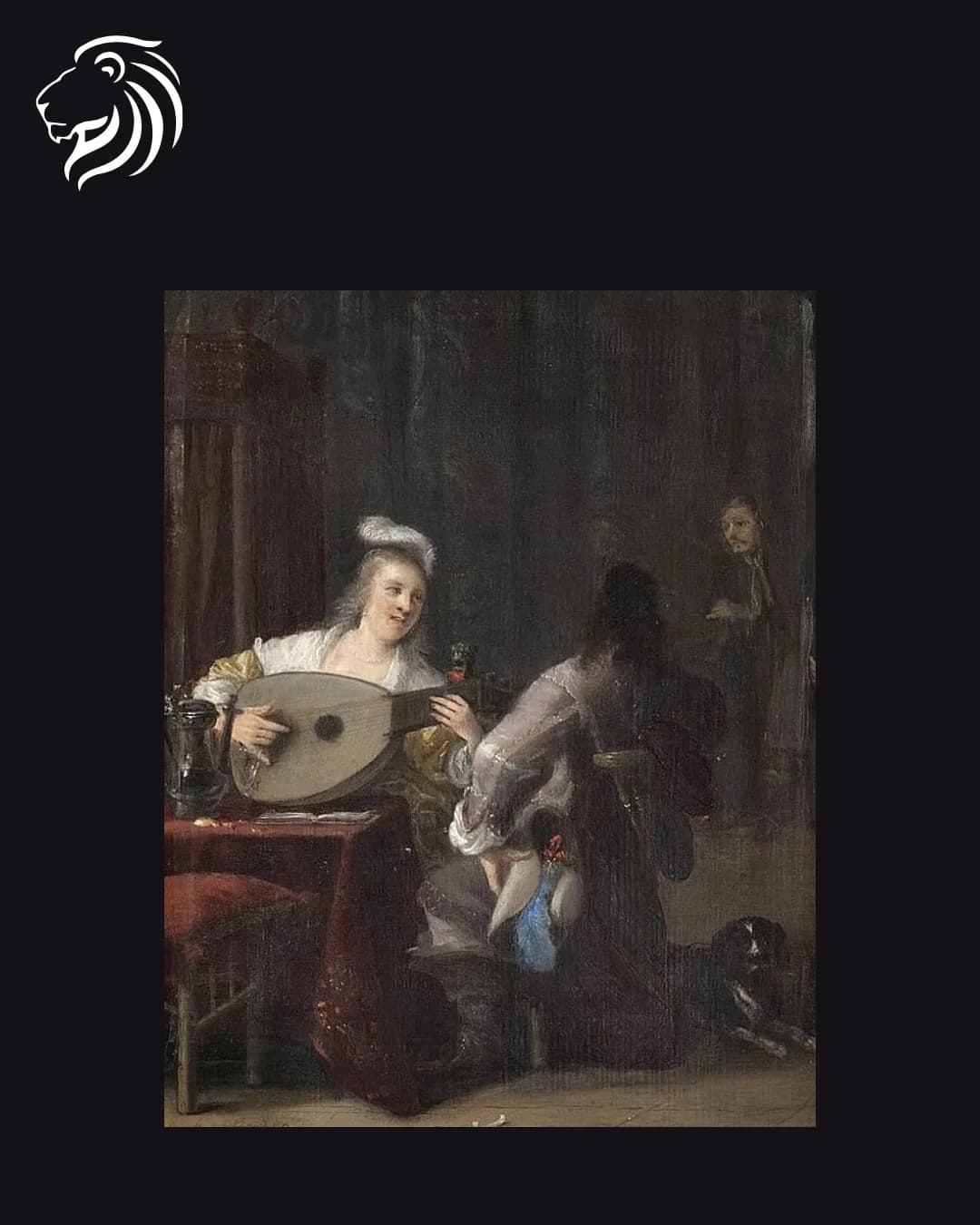 D’après Cornelis Bega – Leçon de musique