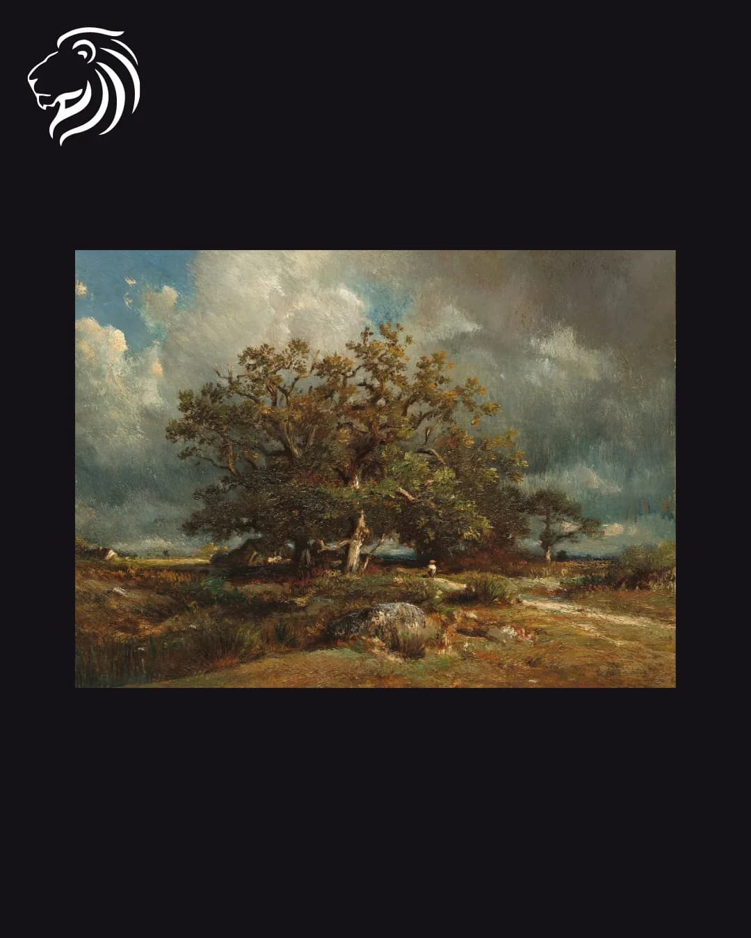 D’après Jules Dupré – Paysage au grand chêne