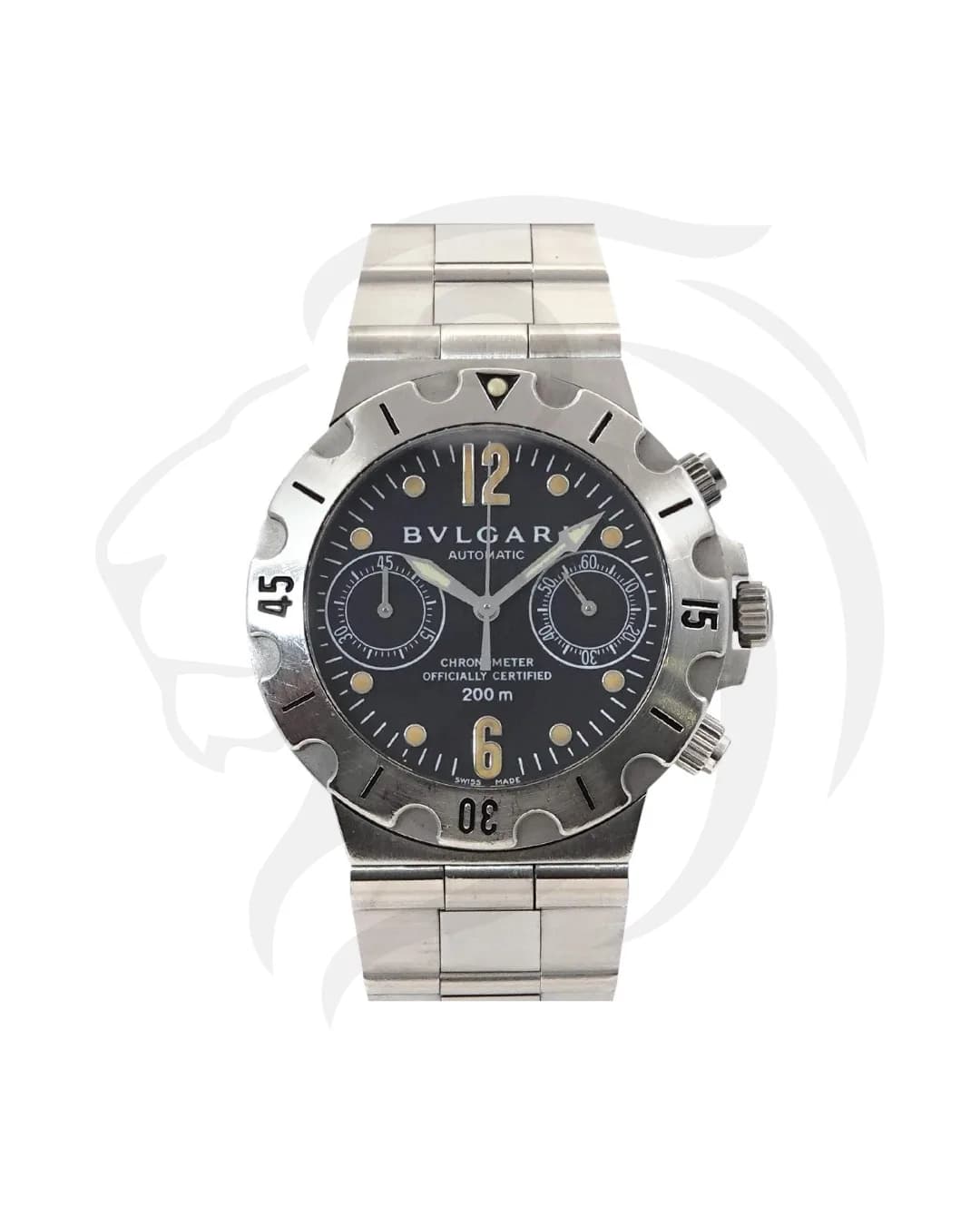 BVLGARI DIAGONO SCUBA CHRONOGRAPH SC38S
